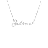 Namenskette Signaturkette Waagerecht