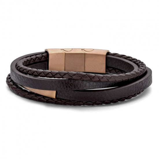 Lederarmband Herren mit Magnetverschluss