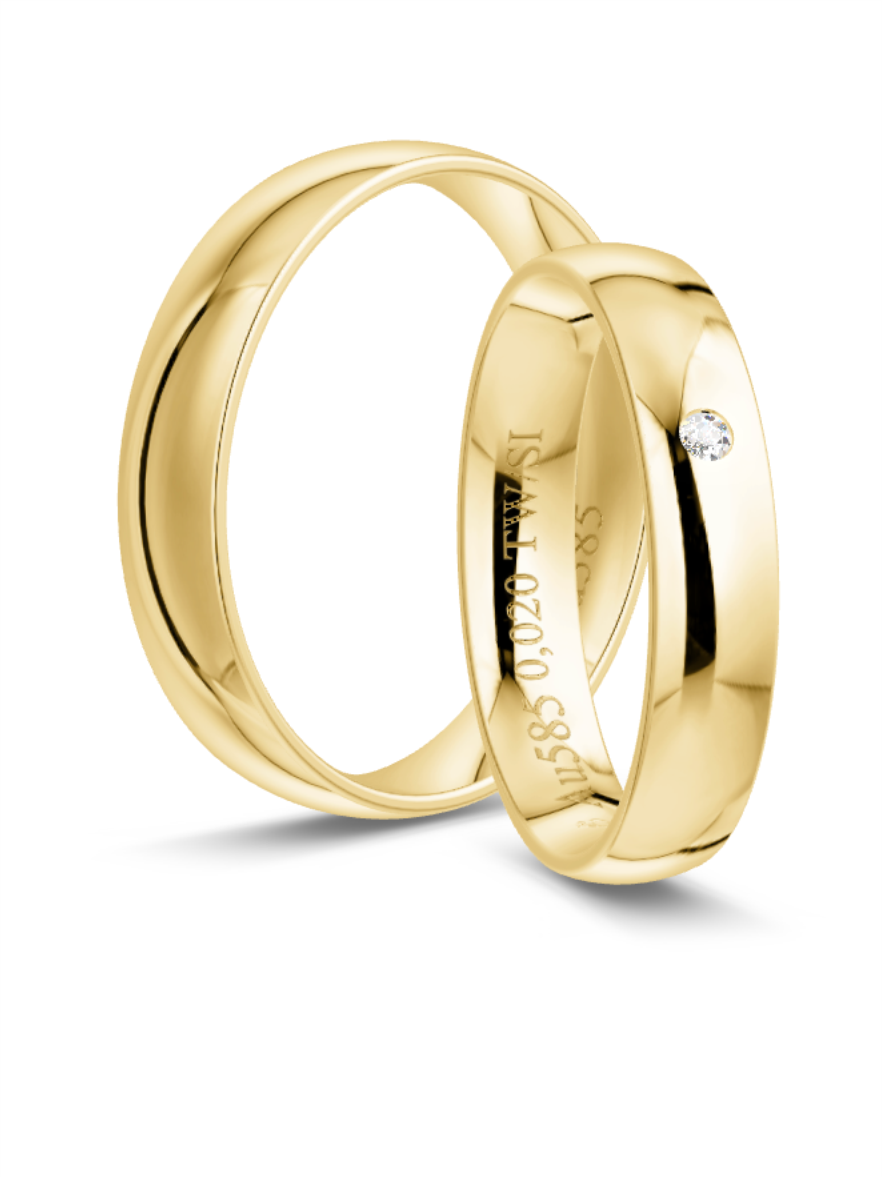 B111 - Klassische Eheringe