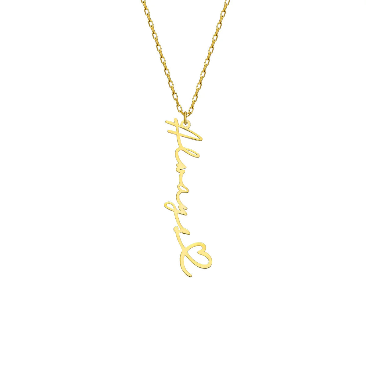 Herz Symbol Namenskette