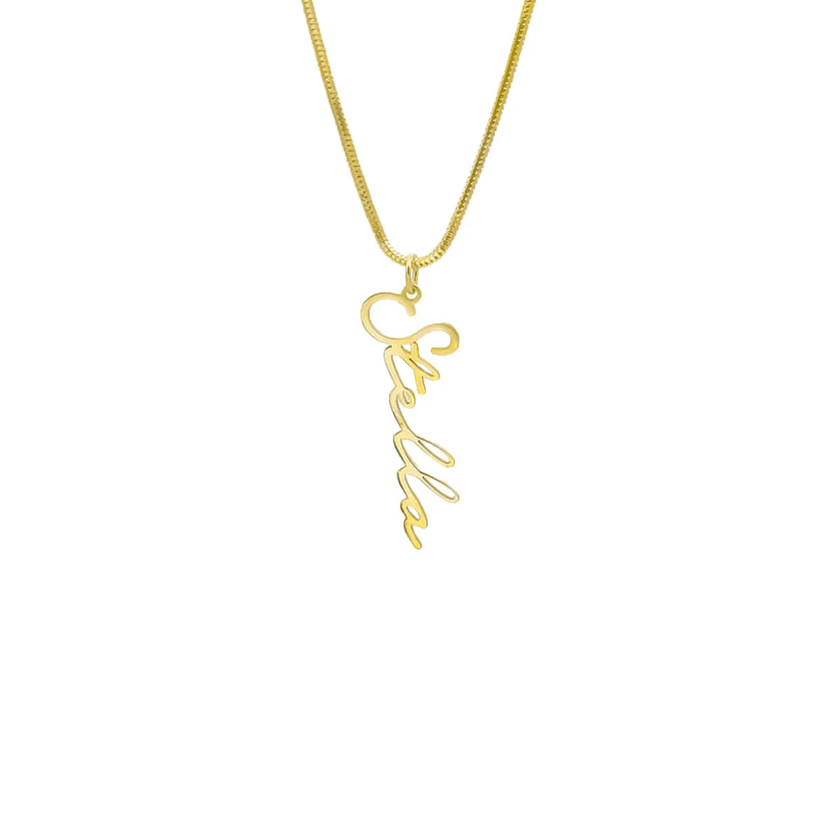 Signatur Namenskette Italy