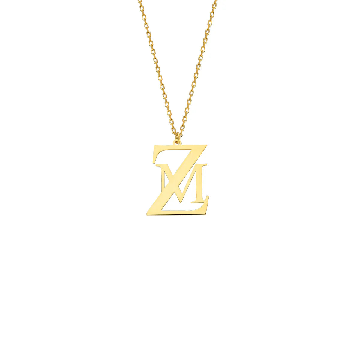 Namenskette mit Zwei Buchstaben